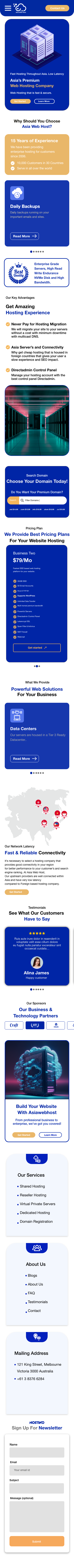 Asia Web Host project artwork 2